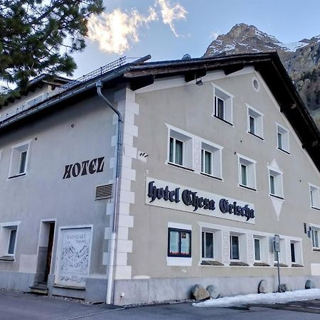 Hotel Chesa Grischa Sils Baselgia Buitenkant foto