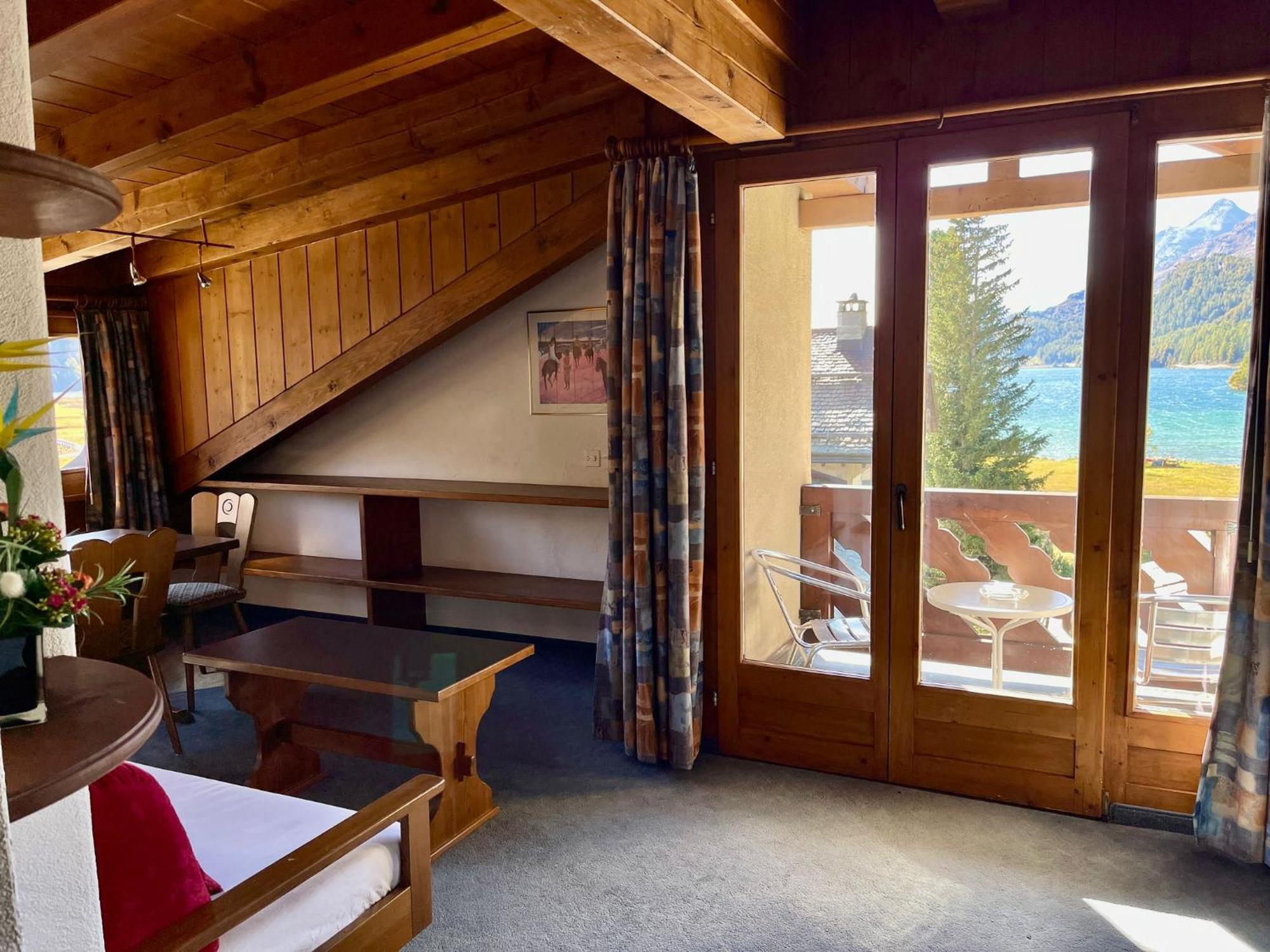 Hotel Chesa Grischa Sils Baselgia Buitenkant foto
