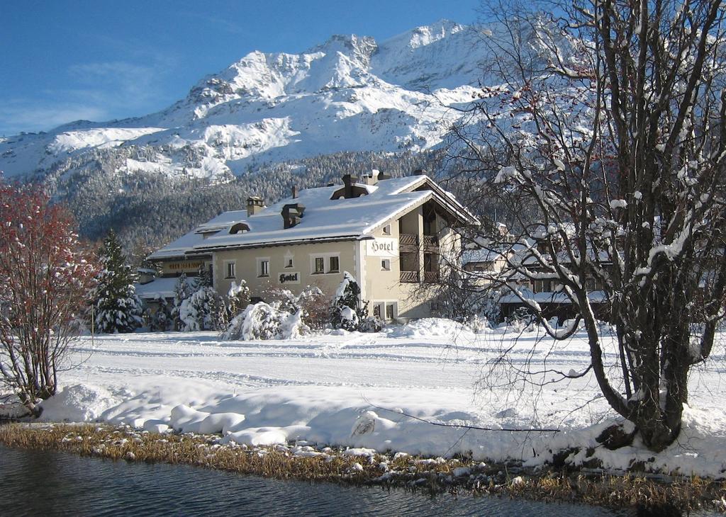 Hotel Chesa Grischa Sils Baselgia Buitenkant foto