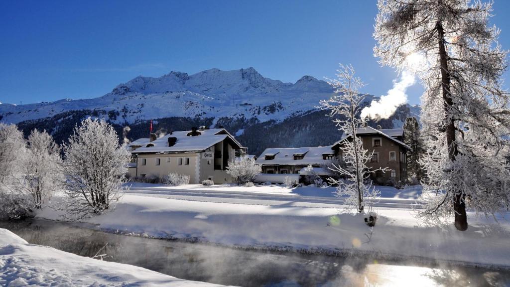 Hotel Chesa Grischa Sils Baselgia Buitenkant foto